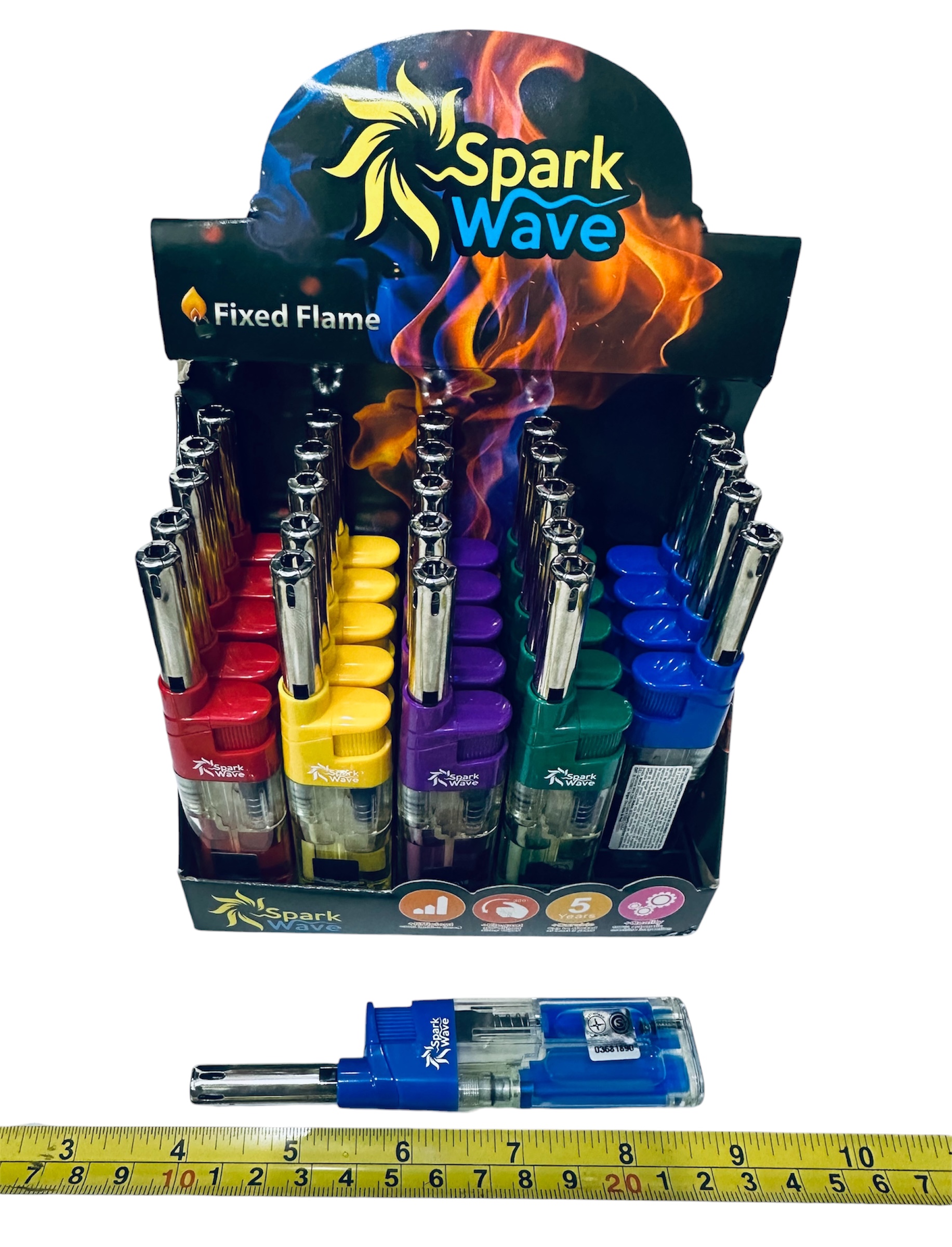 ENCENDEDOR TRANSPARENTE SPARK WAKE