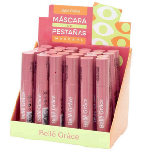 MASCARA DE PESTAÑAS NEGRO CEPILLO CURVO