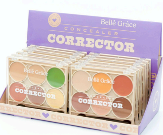 CORRECTOR CREMOSO (6 TONOS POR PALETA)