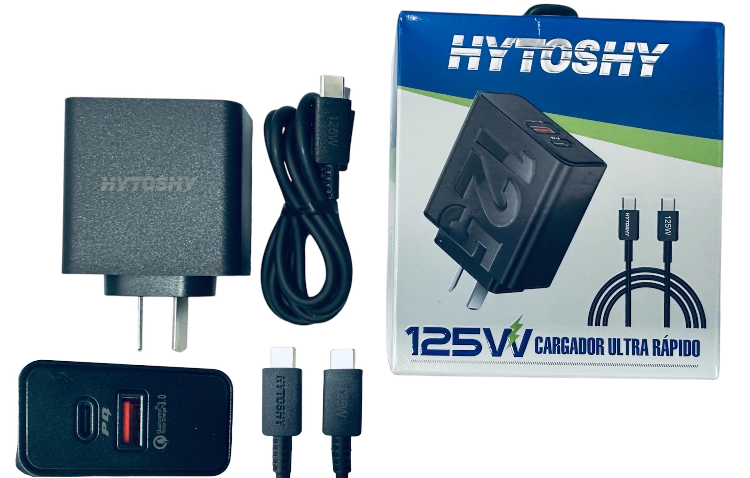 CARGADOR 125W CARGA ULTRA RAPIDO