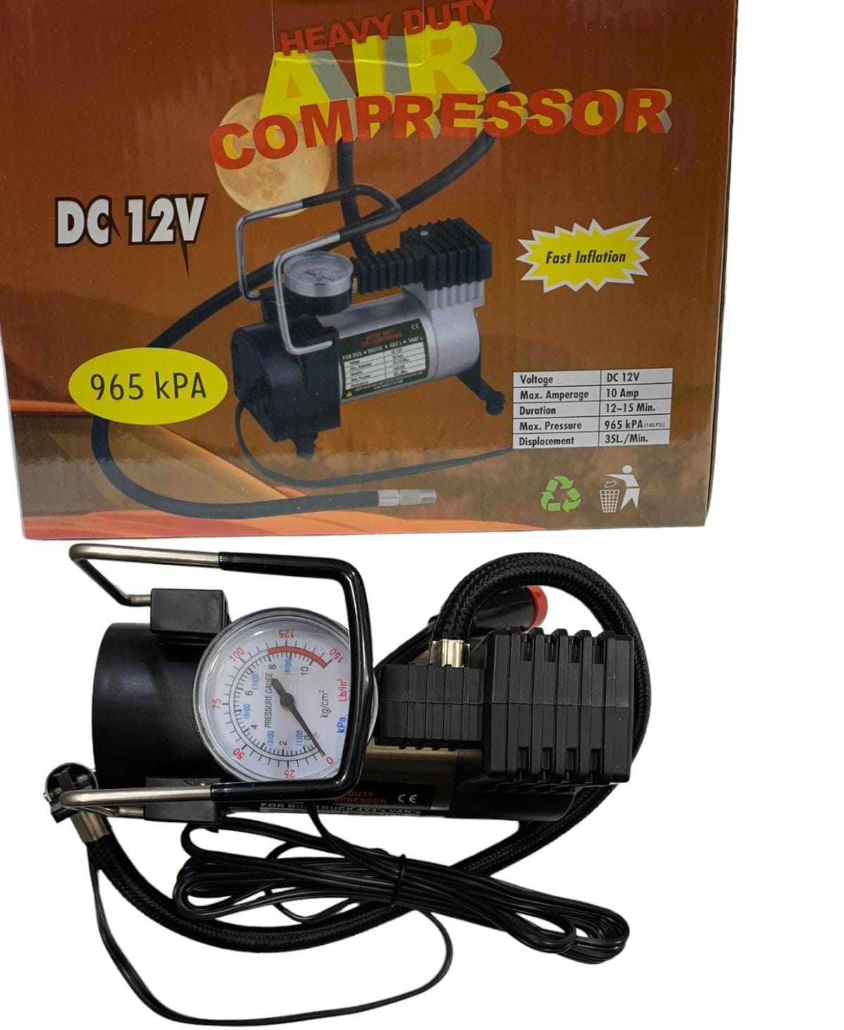 COMPRESOR AIRE 12V