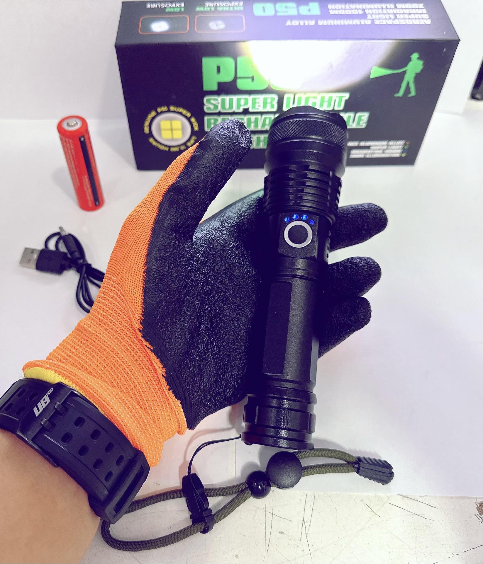 LINTERNA TACTICA RECARGABLE SUP LIGHT