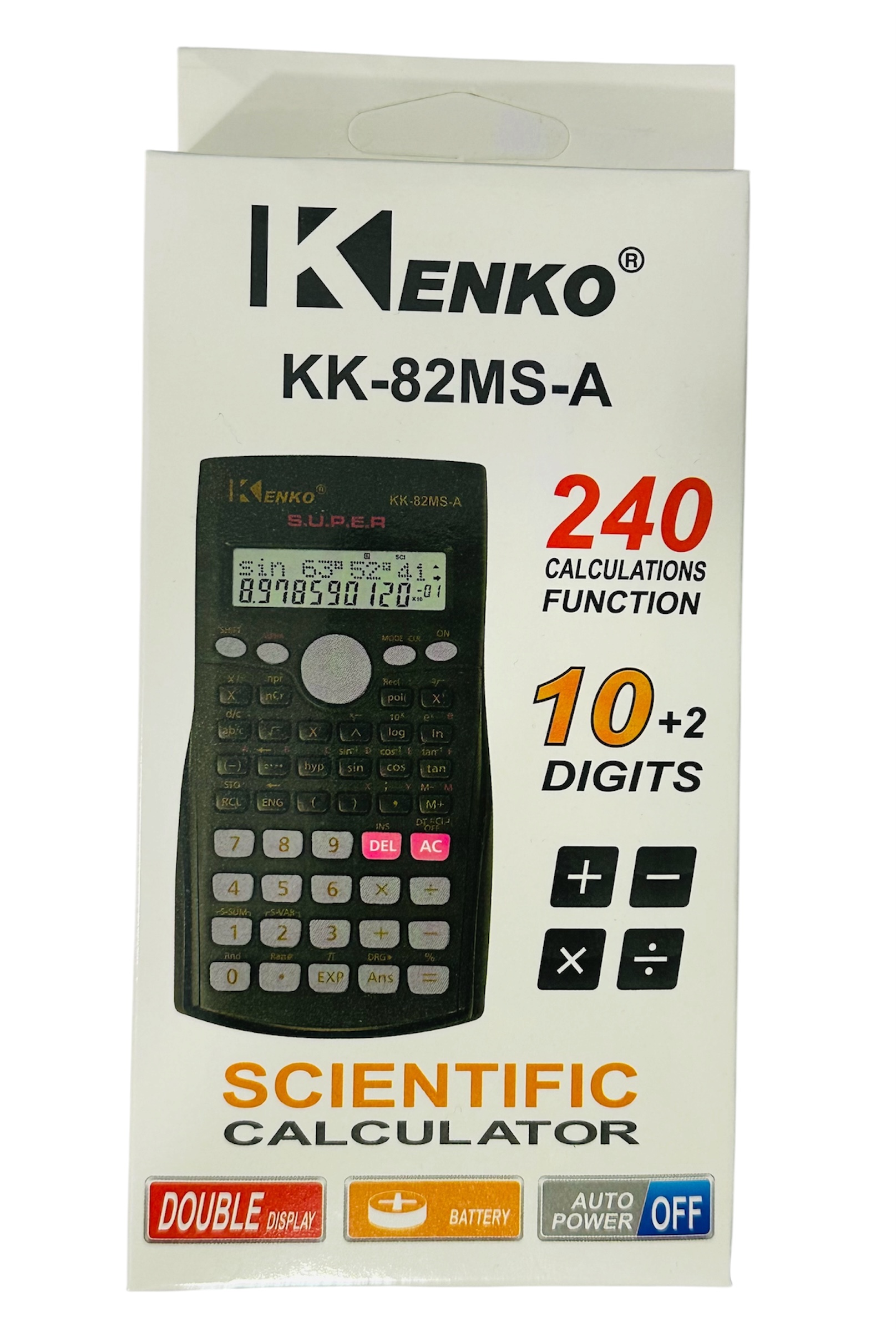 CALCULADORA CIENTIFICA 240FUNCIONES