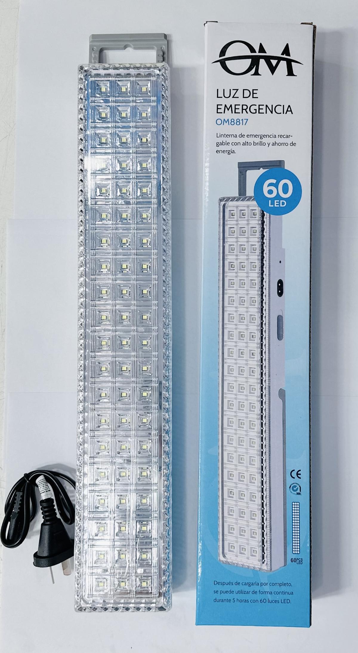 LUZ EMERGENCIA 60 LEDS 220V