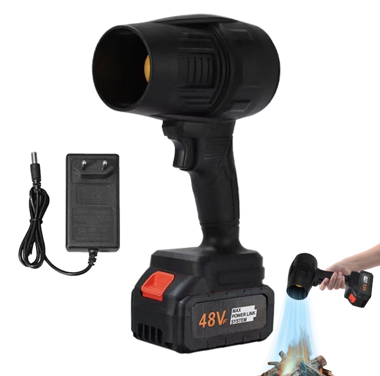 SOPLADOR RECARGABLE ALTA POTENCIA