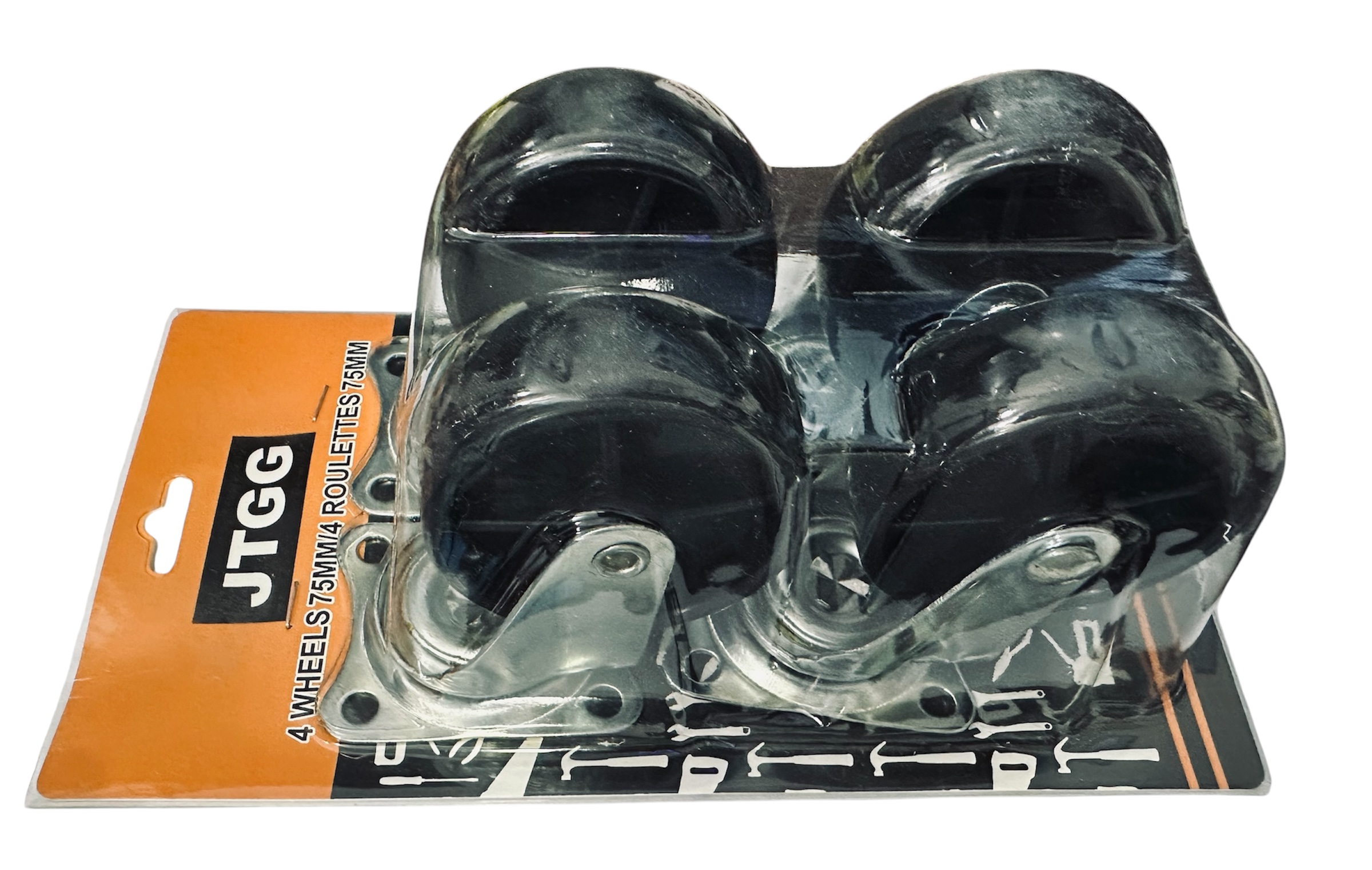 RUEDAS MUEBLE X4 75MM