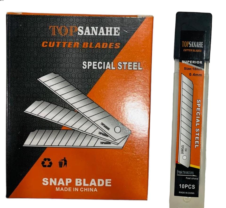 REPUESTO HOJA DE CUTTER 18MM*100*0.3MM SD0098