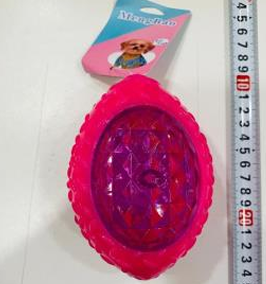 PELOTA RUGBY CON LUZ Y CHIFLE
