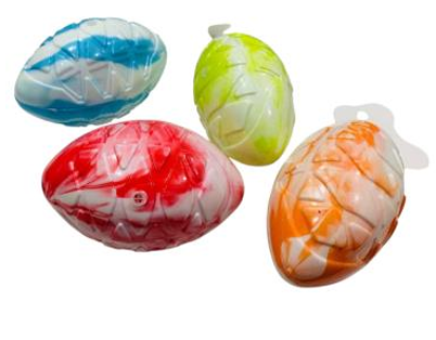 PELOTA RUGBY SILICONADA 12CM