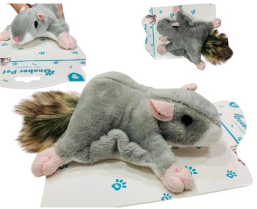 PELUCHE ARDILLA CON SONIDO