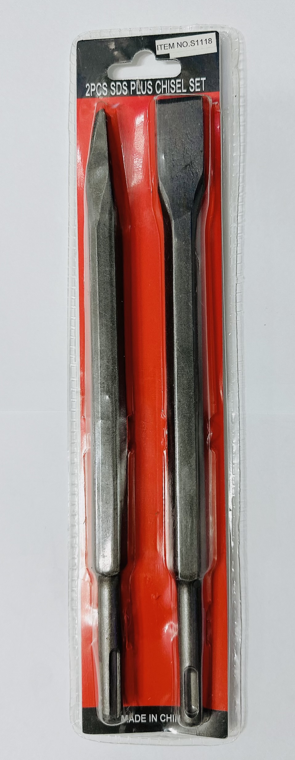 CINCEL X2 25CM PUNTA Y CORTA FIERRO SDS