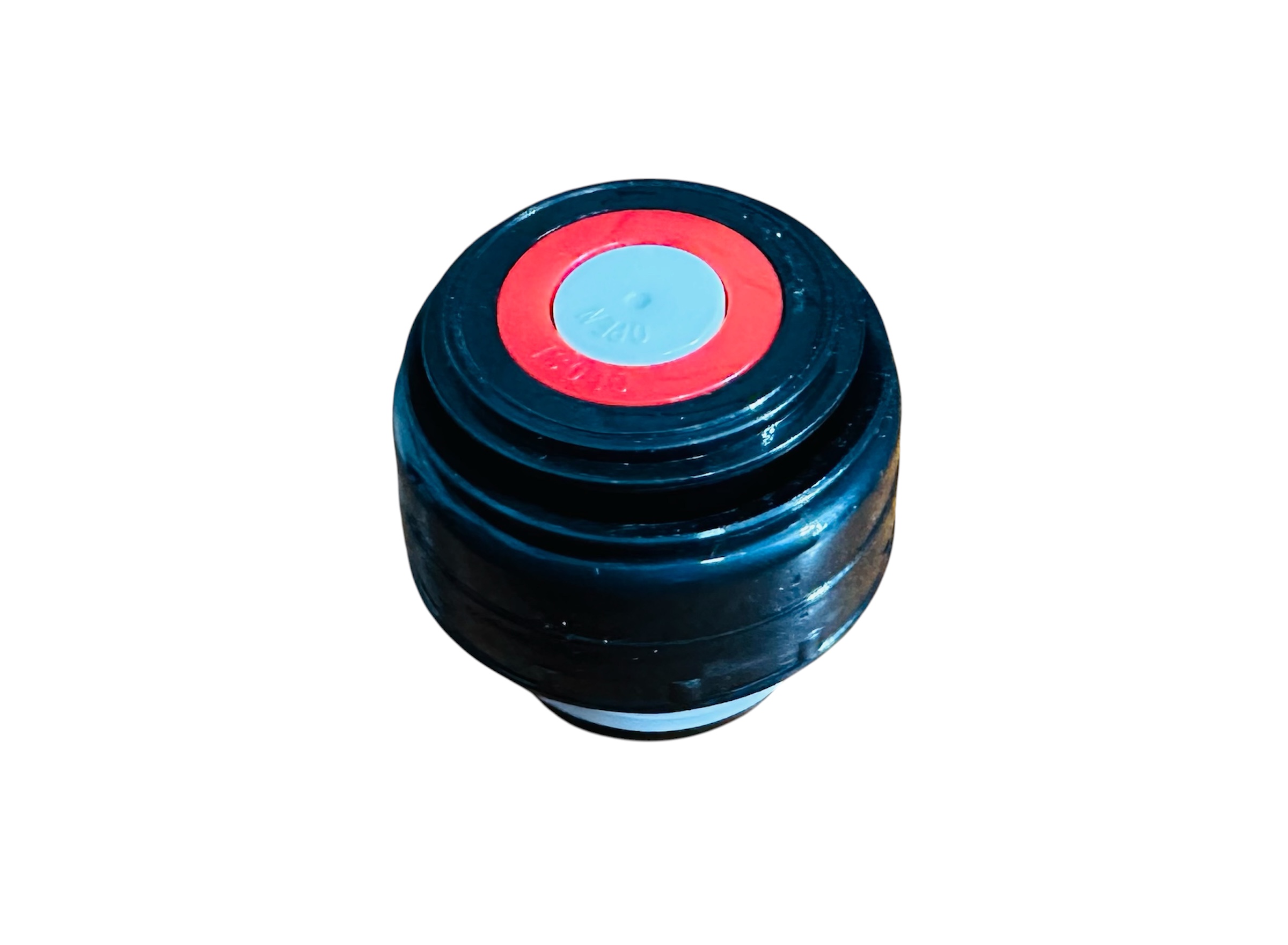 TAPON DE TERMO 1L EN BOLSA BORDE ROJO