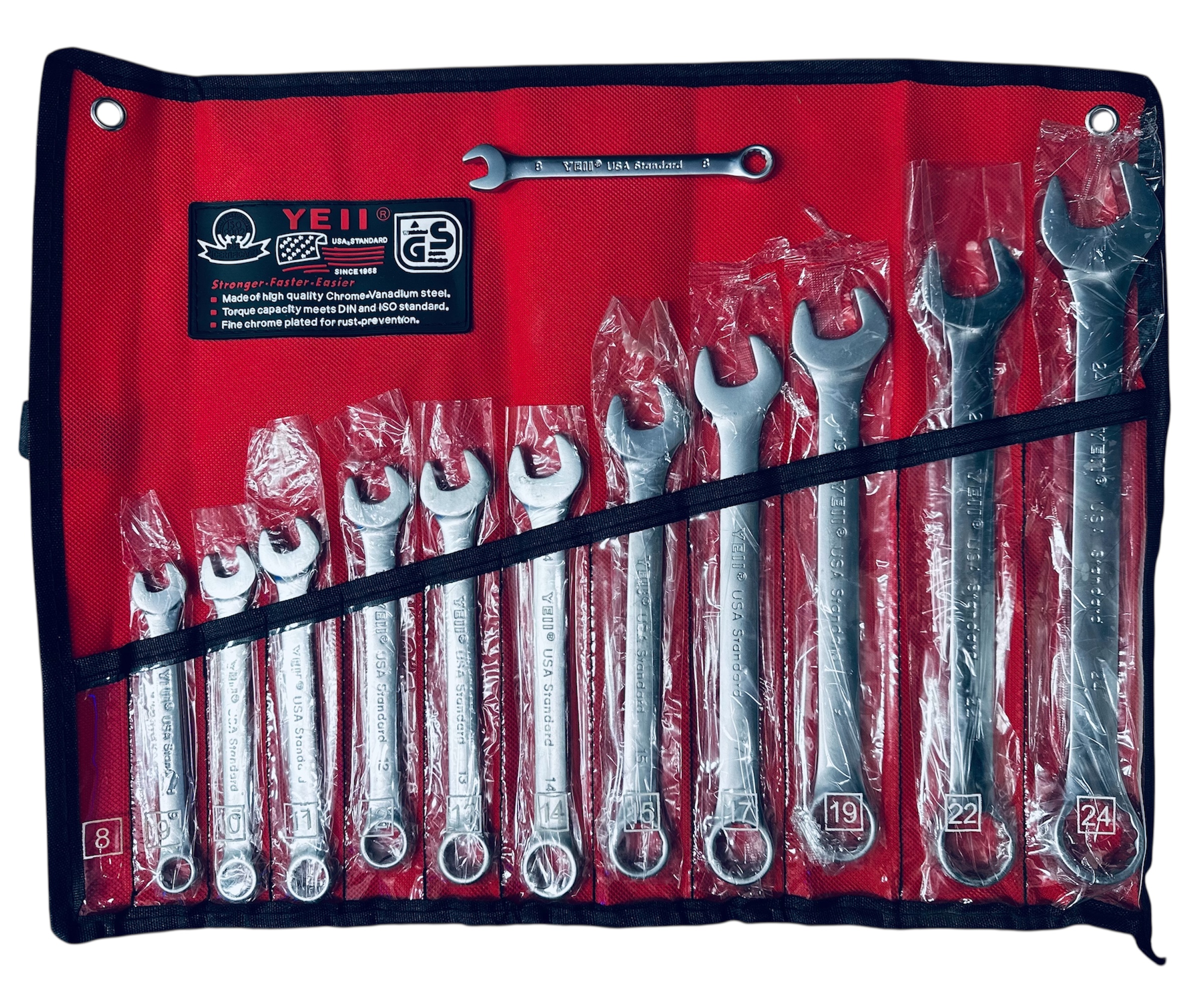 SET DE LLAVES 12PCS COMBINADA SP-12