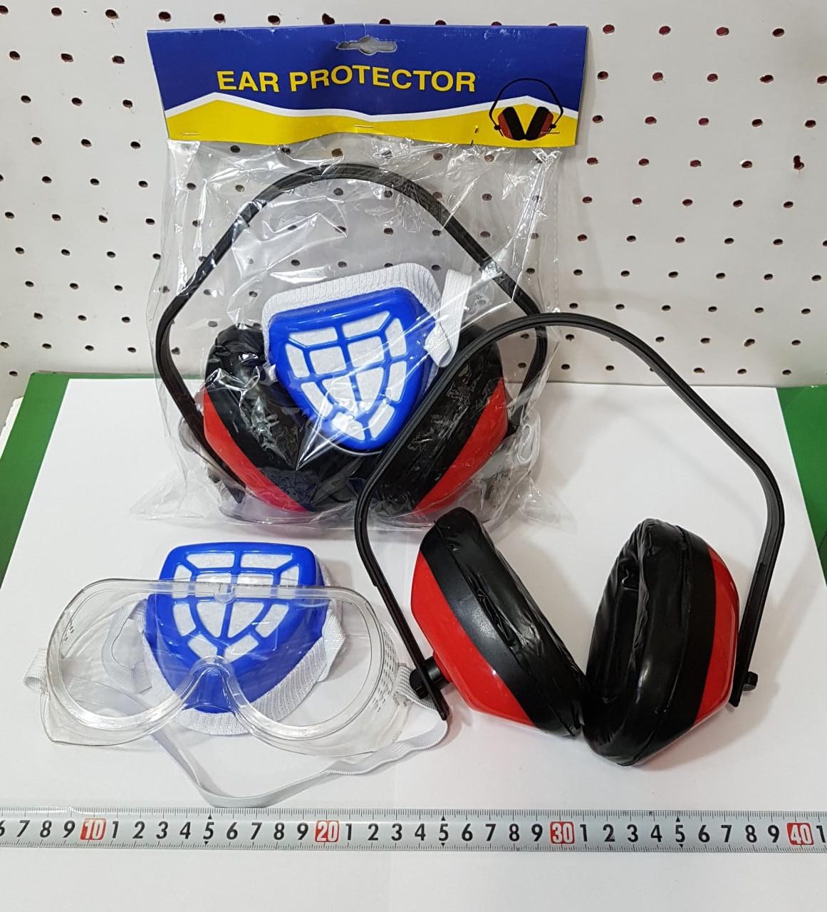 GAFAS/BARBIJO Y PROTECTOR AUDITIVO