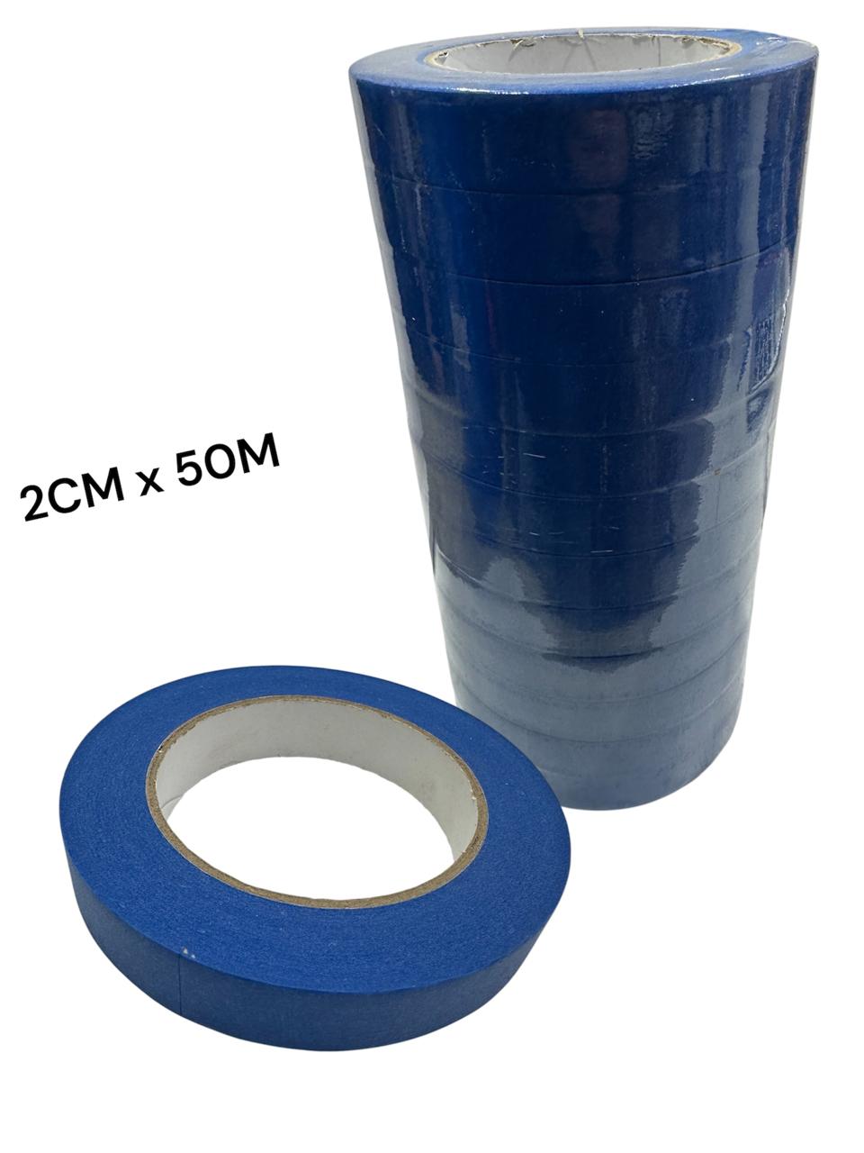 CINTA DE PINTOR AZUL 2CM X 50M