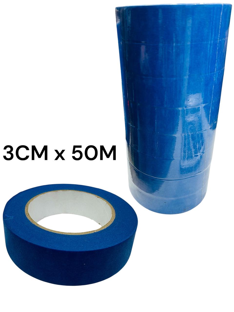 CINTA DE PINTOR AZUL 3CM X 50M