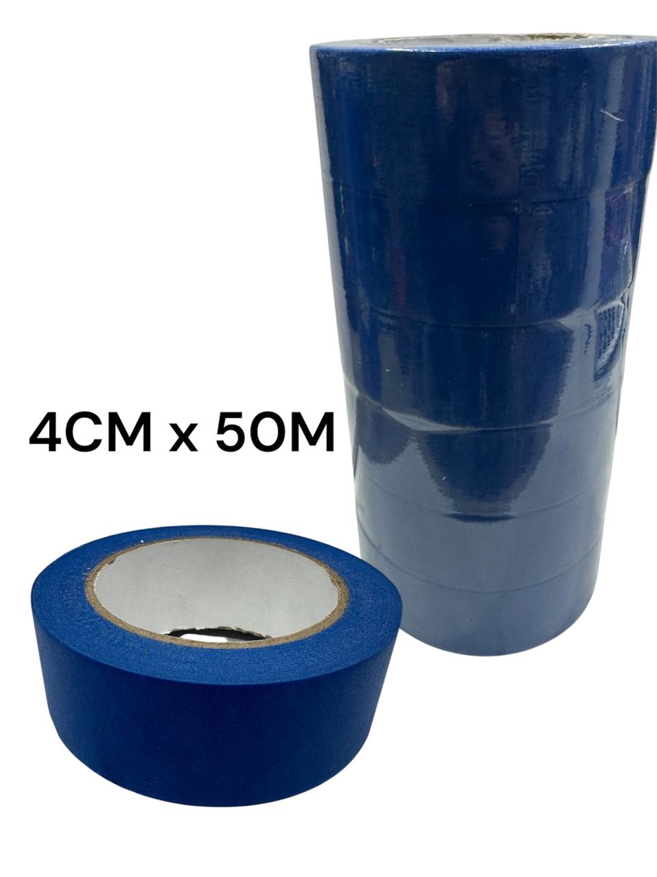CINTA DE PINTOR AZUL 4CM X 50M