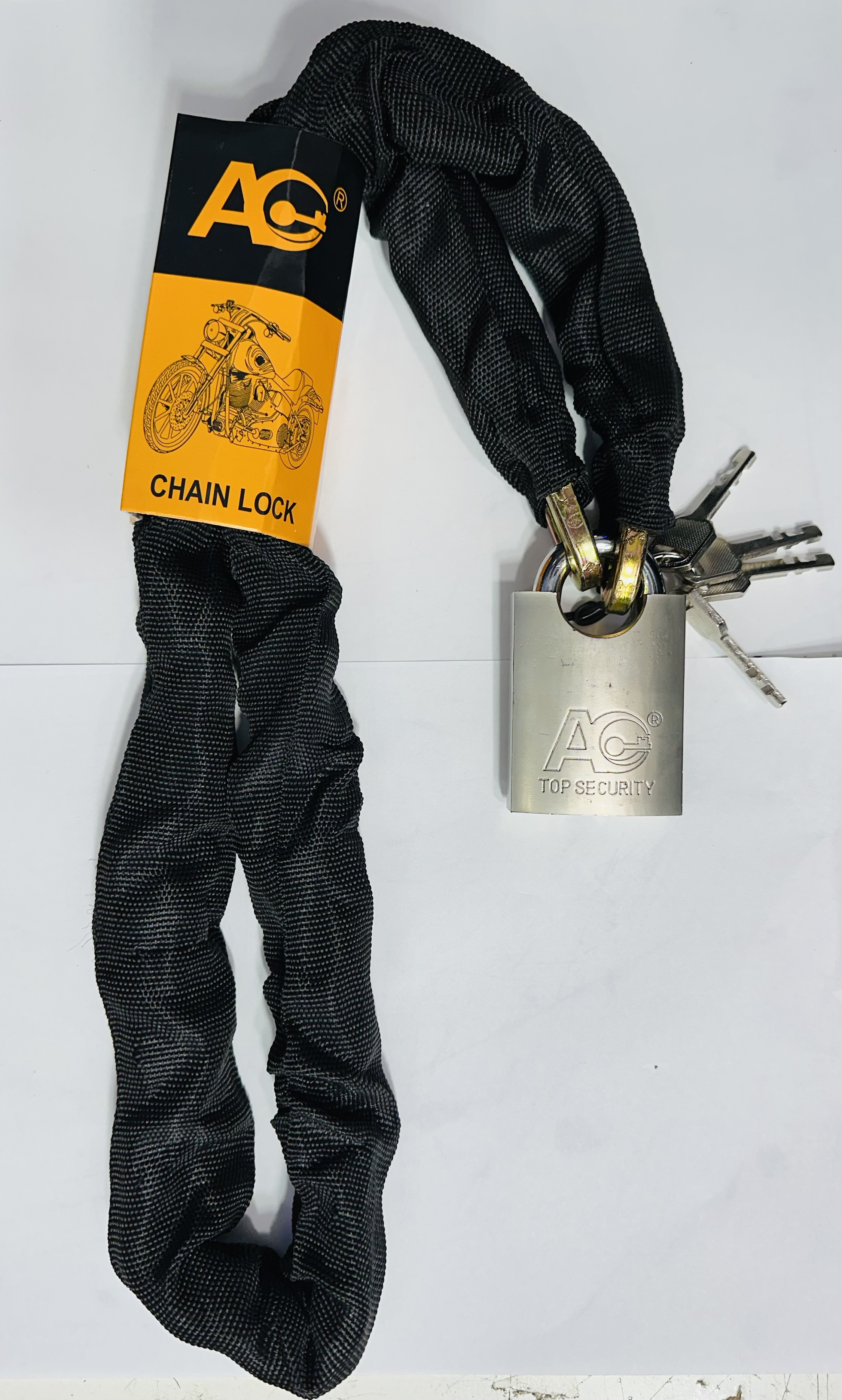 LINGA CADENA FORRADA CON CANDADO