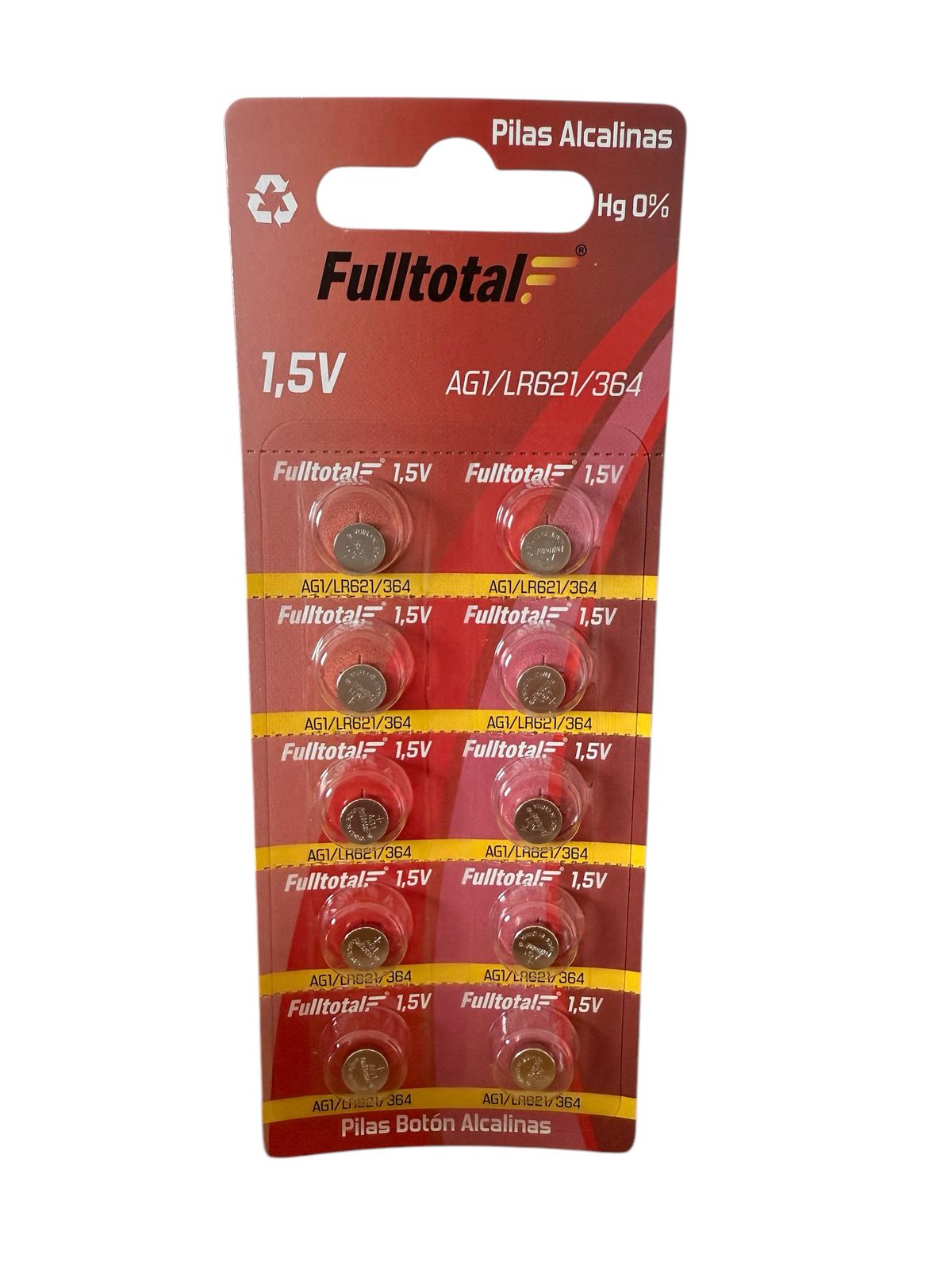 PILA AG1 ALCALINA FULLTOTAL