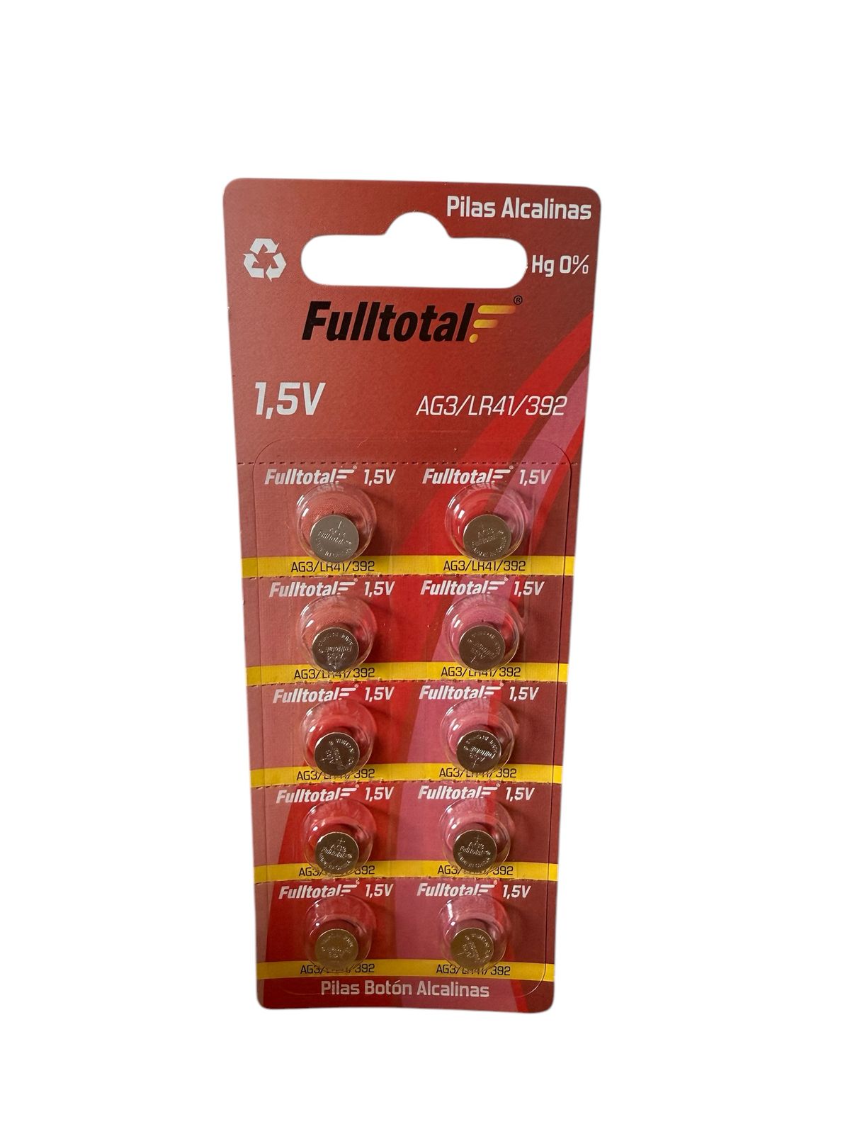 PILA AG3 ALCALINA FULLTOTAL