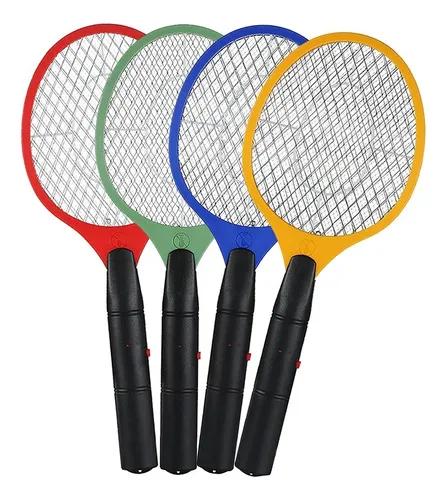 RAQUETA PALETA MATA MOSQUITOS MOSCAS A PILA