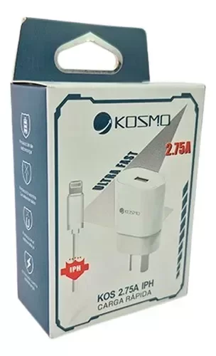 CARGADOR KOSMO 2A IPHONE