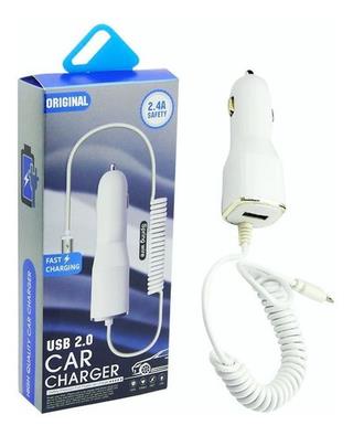 CARGADOR 12V 2.4A CON EXTENSION 4 USB