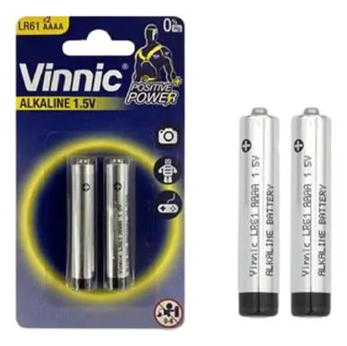 PILAS ALCALINAS VINNIC X2 AAAA