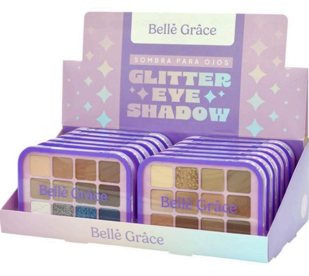 PALETA DE SOMBRAS X12 EN POLVO