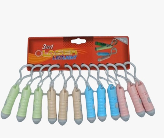 LLAVERO LASER COLORES