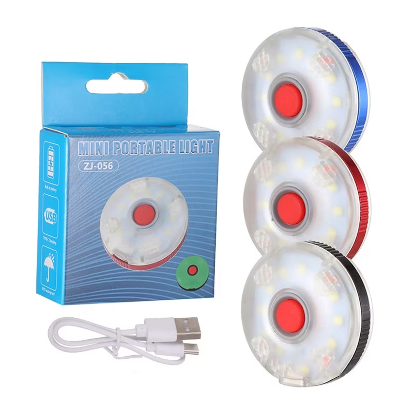 LUZ DE SEGURIDAD MINI 4 POSICIONES - BLANCA Y ROJA