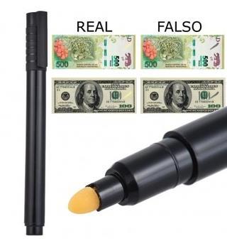 LÁPIZ DETECTOR DE BILLETES FALSOS