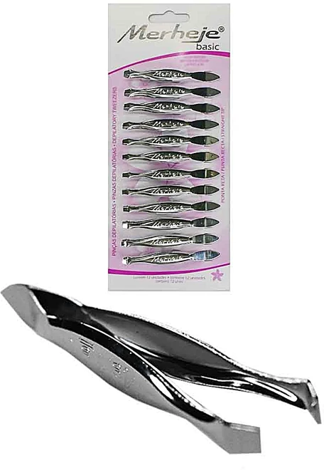 PINZA DE DEPILAR X12 PCS