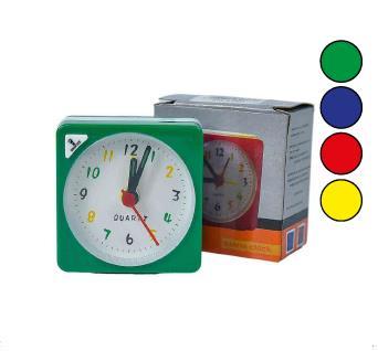RELOJ DESPERTADOR 4 ALARMAS 5X5X2 CM