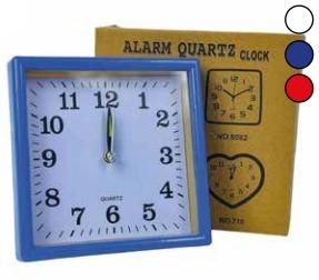 RELOJ DESPERTADOR CUADRADO 12X12X4 CM
