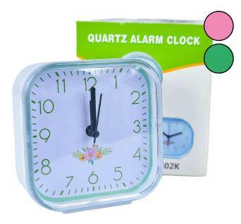 RELOJ DESPERTADOR CUADRADO ACRILICO 801K