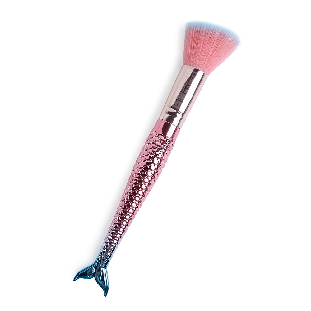 BROCHA DE MAQUILLAJE COLA DE SIRENA GRANDE