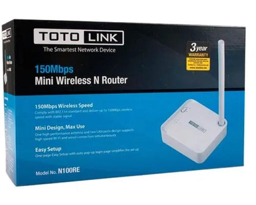 MINI ROUTER WIFI INALAMBRICO REPETIDOR 300M TOTO LINK