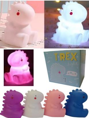 VELADOR T-REX DINOSAURIO