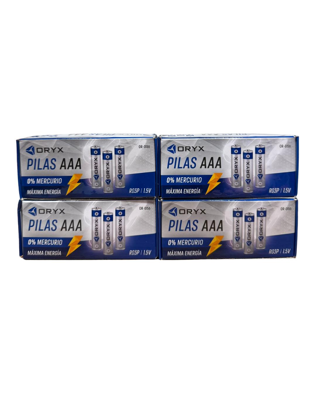 CAJA DE PILAS AAA X60