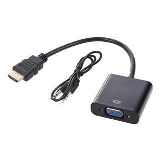 ADAPTADOR HDMI A VGA CON AUDIO