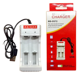 CARGADOR DE PILAS X2 A USB