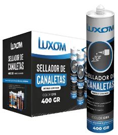 SELLADOR DE CANALETAS GRIS 400CC LUXOM