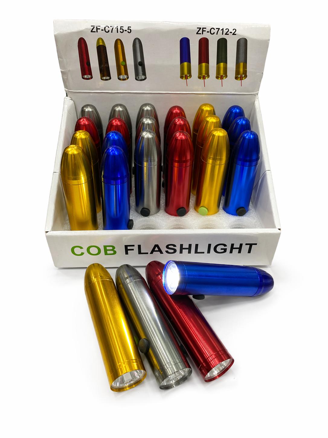 LINTERNA COB BALA COLORES