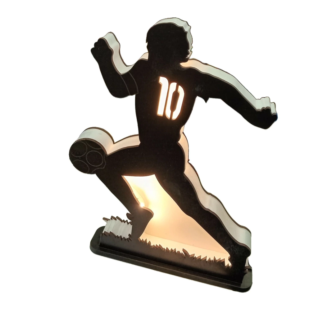 VELADOR LED MARADONA