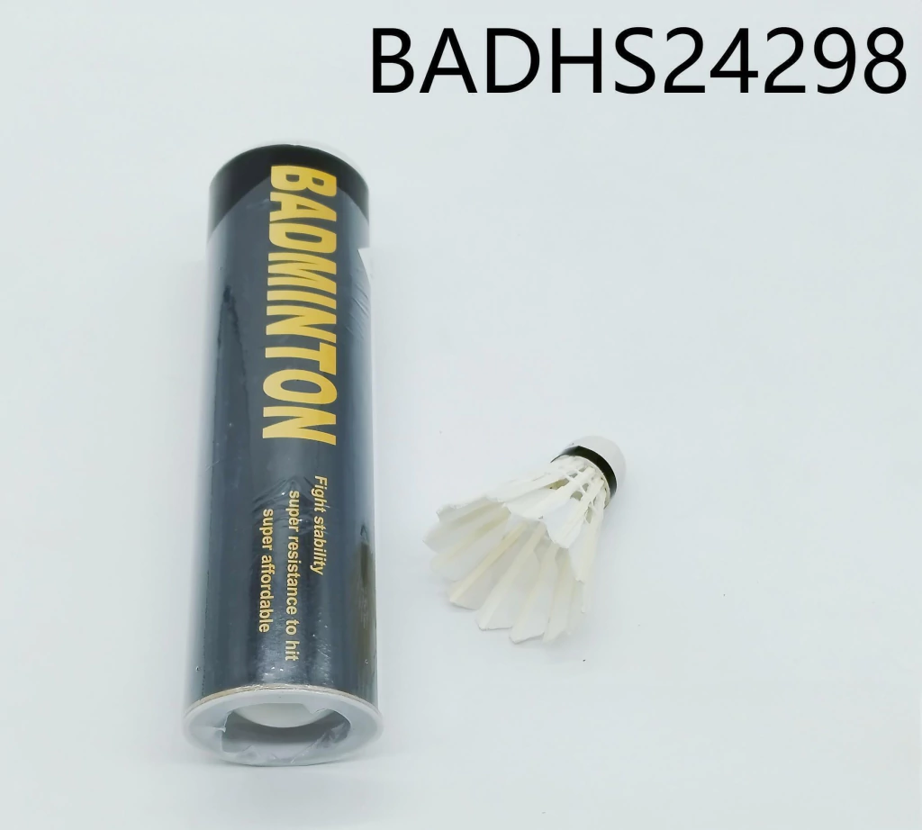PELOTAS BÁDMINTON X6 TUBO NEGRO 24298-100