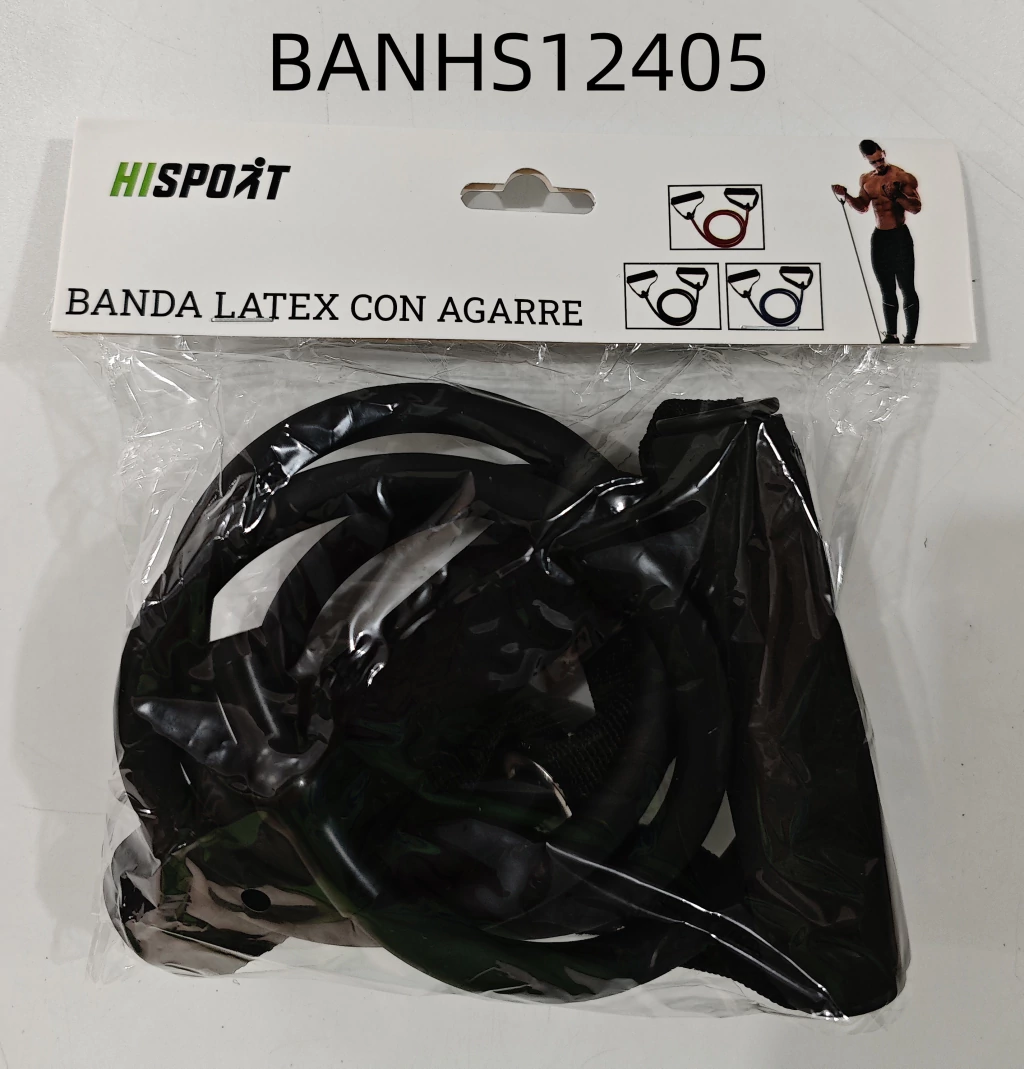 TIRABANDA LÁTEX NEGRO 30LB 120CM 12405-100