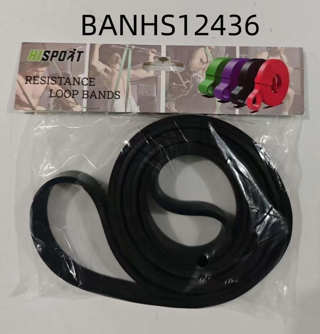BANDA CALISTENIA LÁTEX NEGRO 25-65LB 21*4.5*2080MM 12436-100