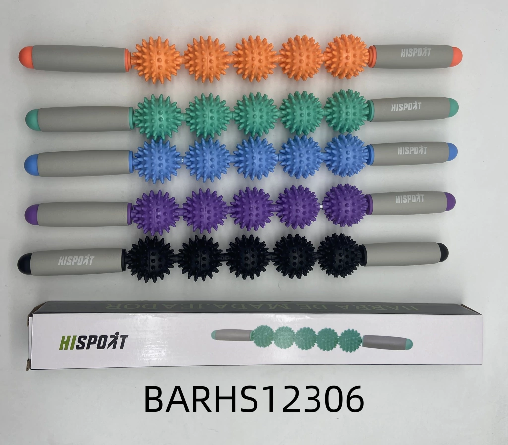 BARRA MASAJES C/5 PELOTAS 53CM 12306-50