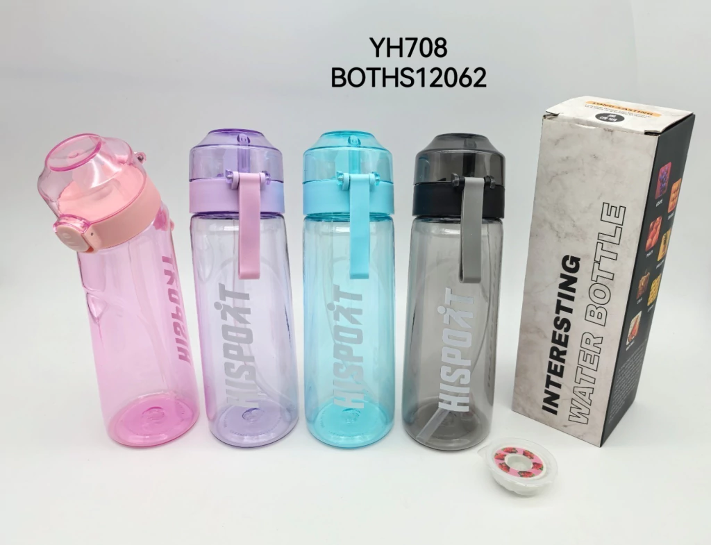 BOTELLA VIRAL CON CAPSULA 600ML BOTHS12062-60 Celeste